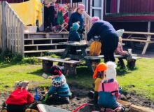 leikskólagarðurinn