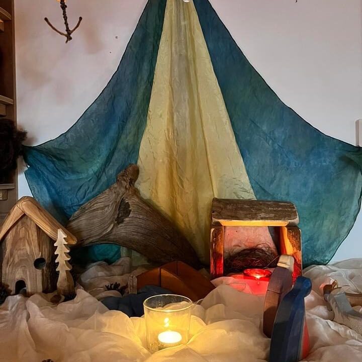 árstíðarborð, jólin